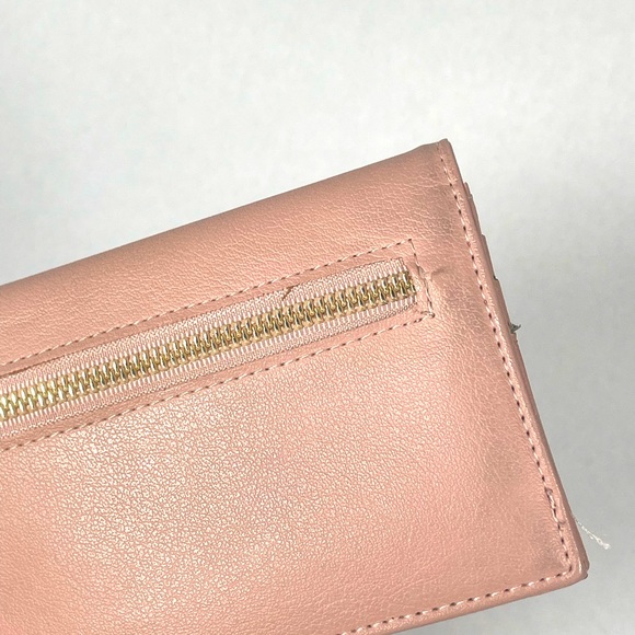 Aimee Kestenberg Blush Pink Wallet Medium Size Bi Fold - Picture 8 of 9